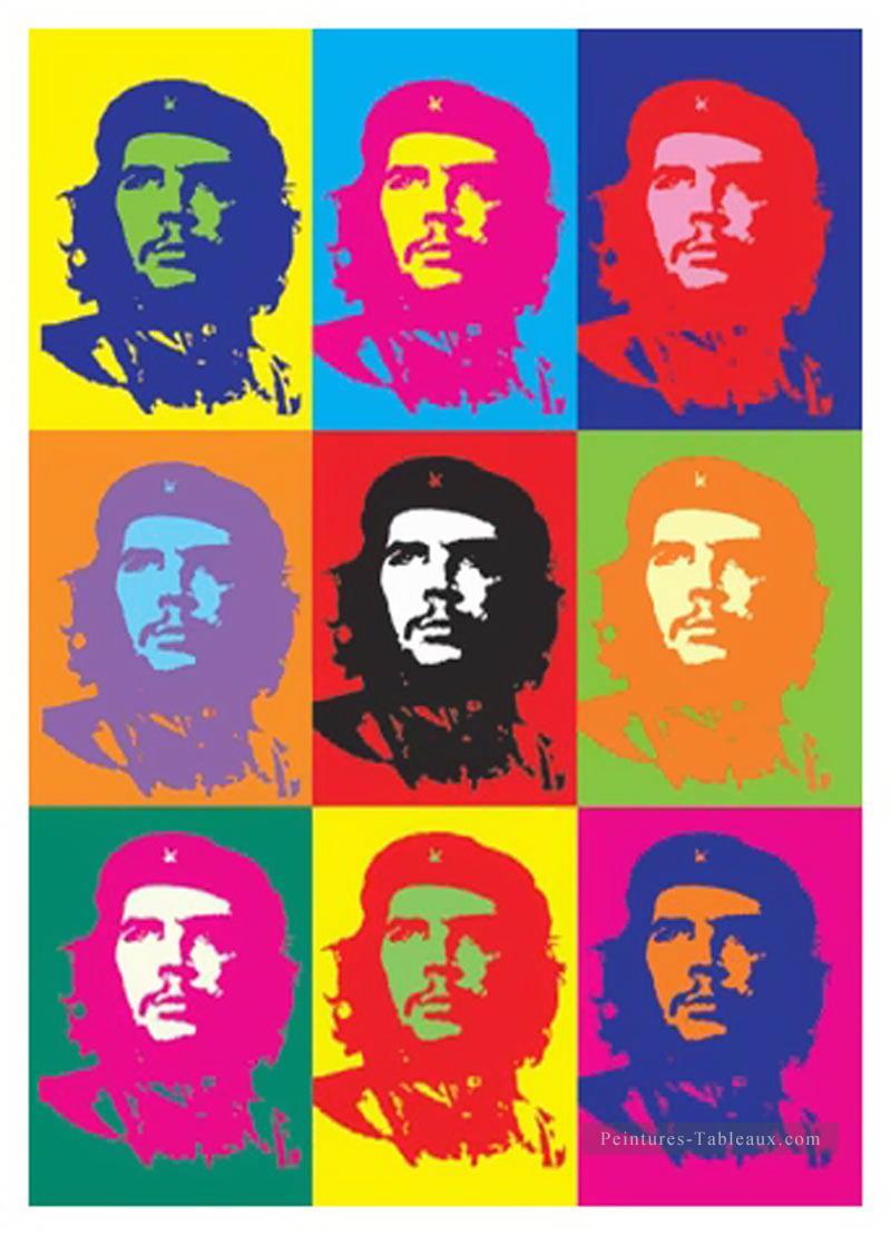 Che Guevara POP artistes Peintures à l'huile